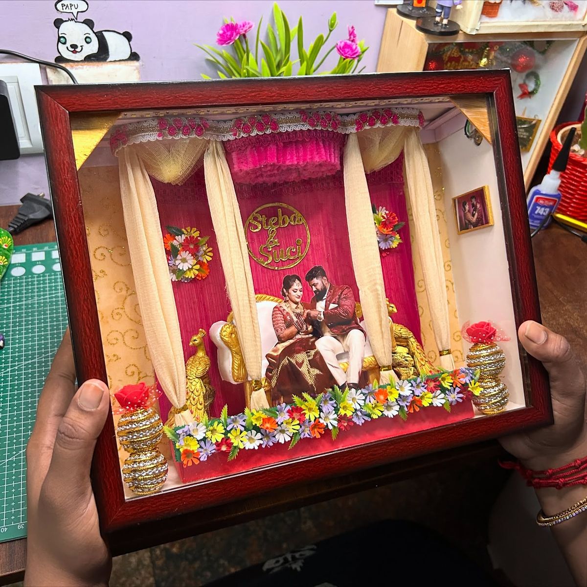 MINIATURE MARRIGE FRAMES